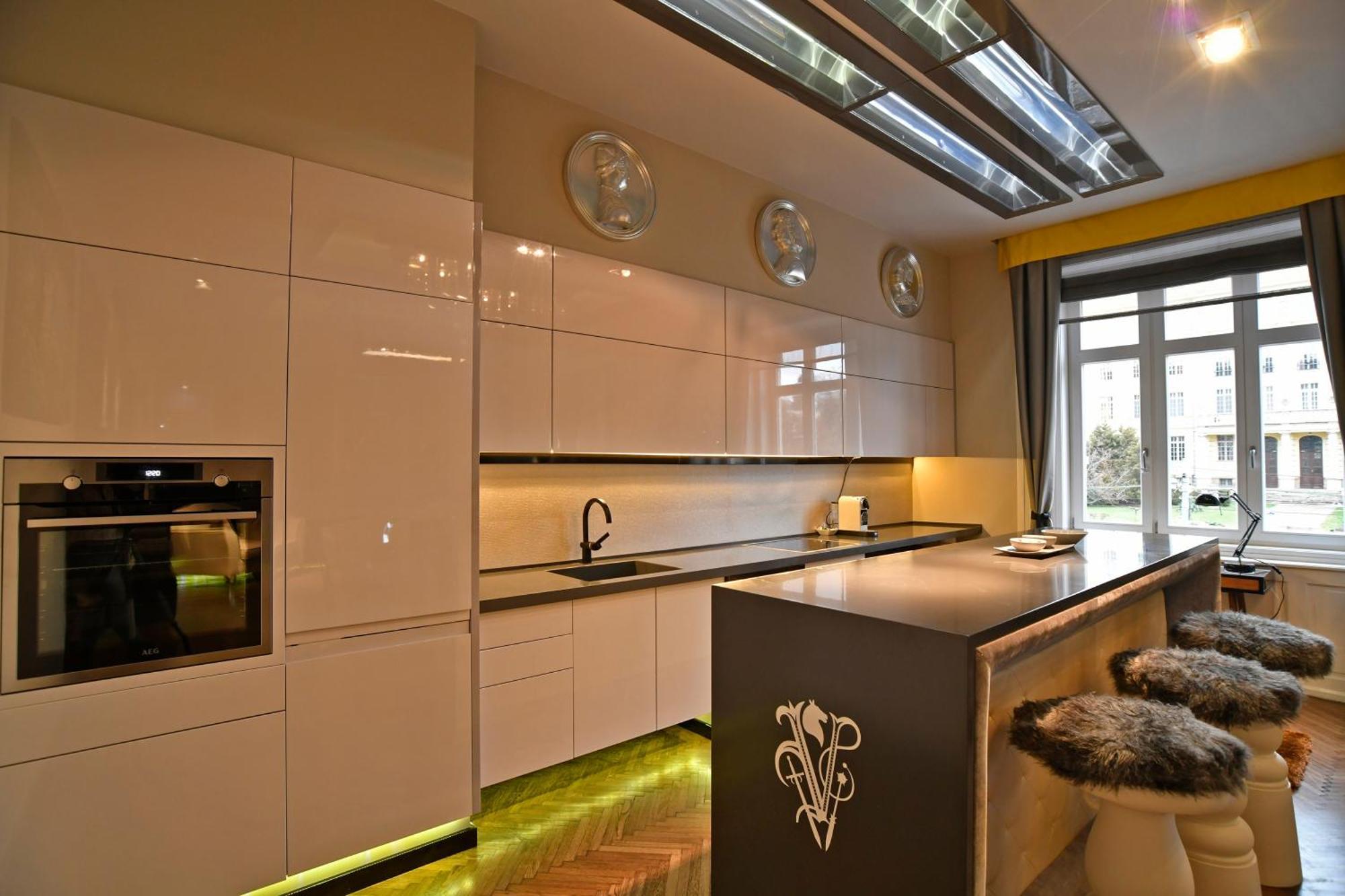 Apartmán Luxuryflat Near Centre On118 Sqm, 3Br,2Bth,8Bed,Ac Budapešť Exteriér fotografie